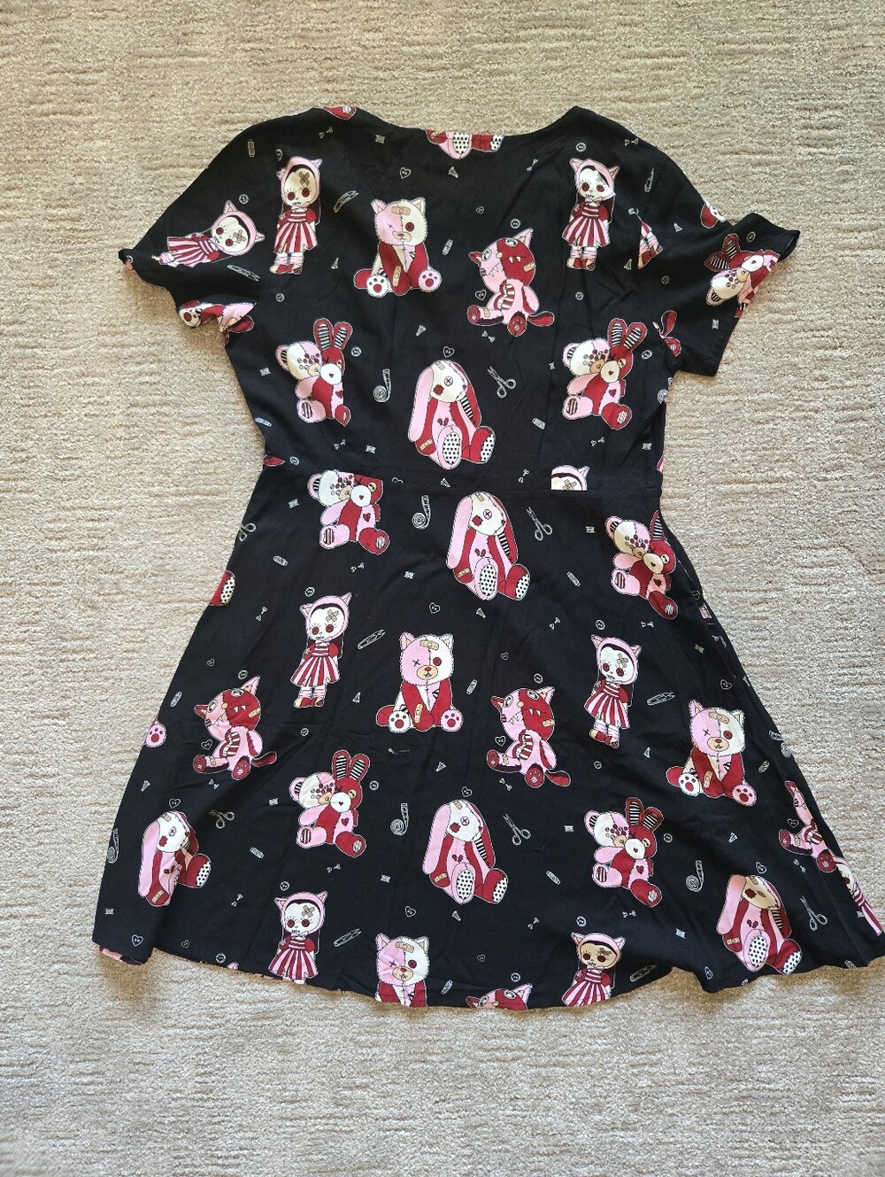 NWT Black Friday Sew Much Fun Dress Size AU 14 *READ DESCRIPTION* - Picture 8 of 14